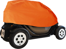Twizy Halbgarage Orange
