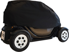 Twizy Halbgarage Schwarz